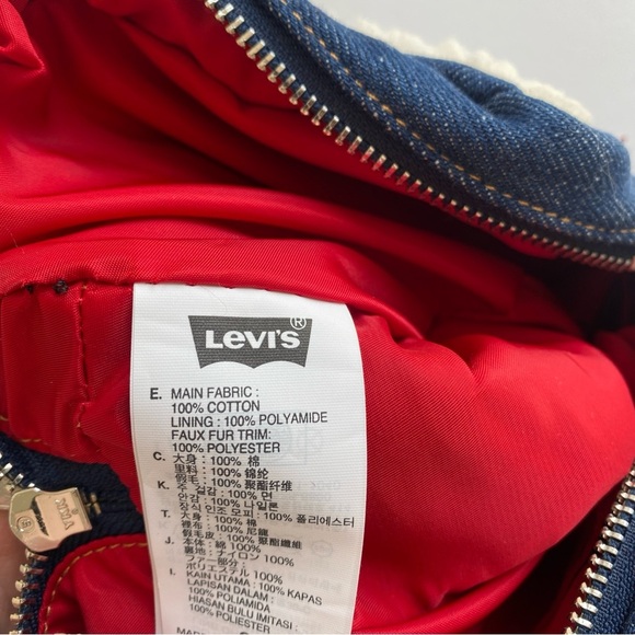 NWT Levi's Red Tag Denim Bunny Rabbit Shoulder Crossbody Bag Limited Edition - Picture 6 of 11